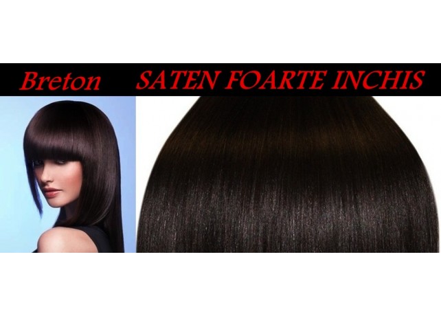 Bretoane Aplicabile Saten Foarte Inchis