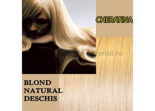 Cheratina Ondulat Blond Natural Deschis Cheratina Ondulat Blond Natural Deschis