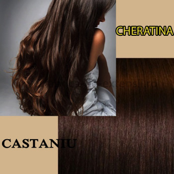 Cheratina Castaniu Simplu