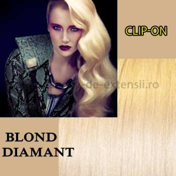 Clip-on Blond Diamant