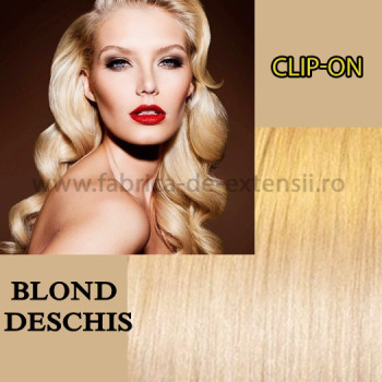 Clip-On Blond Deschis