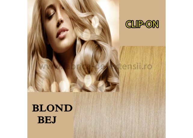 Clip-on Cret Blond Bej