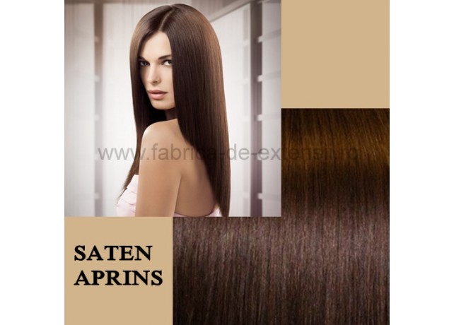 Extensii La Metru Saten Aprins