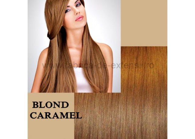 Extensii Nanoring Blond Caramel Extensii Nanoring Blond Caramel