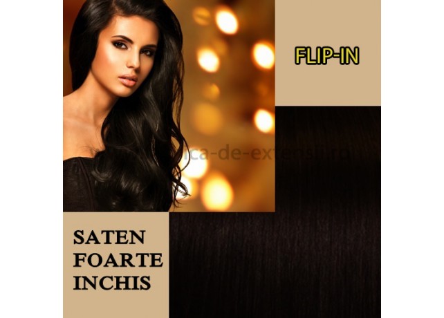 Flip In Saten Foarte Inchis Flip In Saten Foarte Inchis