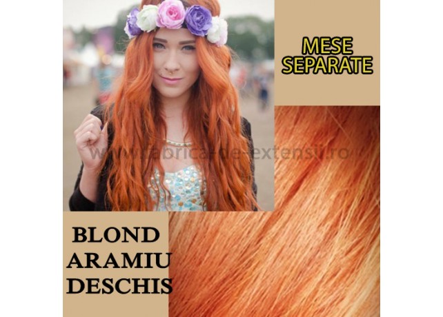Mese Separate Blond Aramiu Deschis Mese Separate Blond Aramiu Deschis