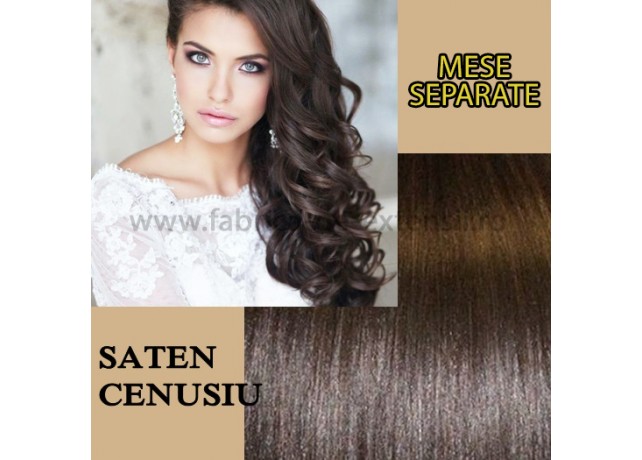 Mese Separate Saten Natural Cenusiu