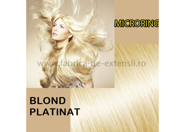 Microring Blond Platinat Microring Blond Platinat