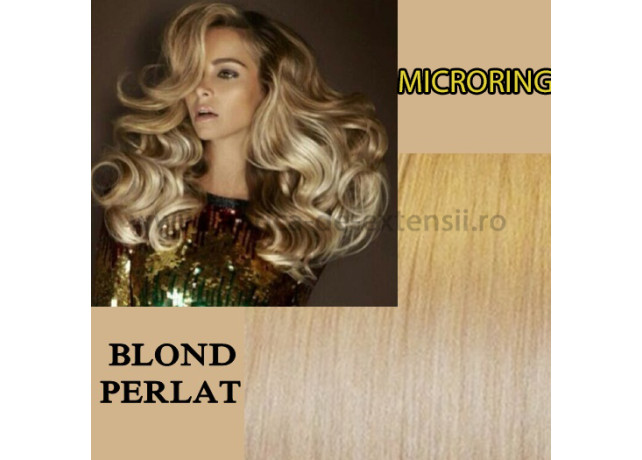 Microring Blond Perlat