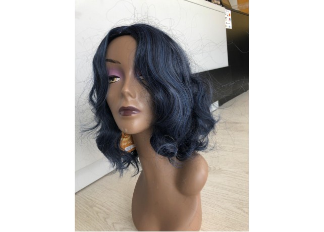 Peruca Dark Blue Peruca Dark Blue