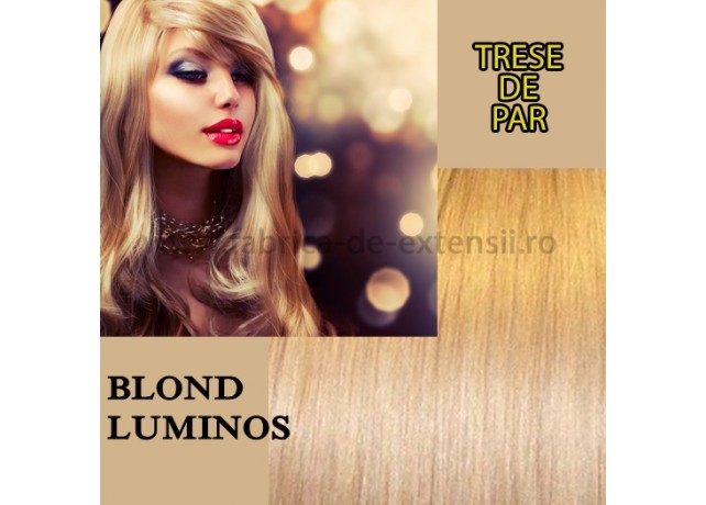 Trese de Par Blond Luminos Trese de Par Blond Luminos
