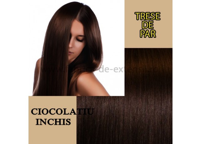 Trese de Par Ciocolatiu Inchis Trese de Par Ciocolatiu Inchis