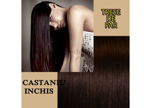 Trese de Par Castaniu Inchis
