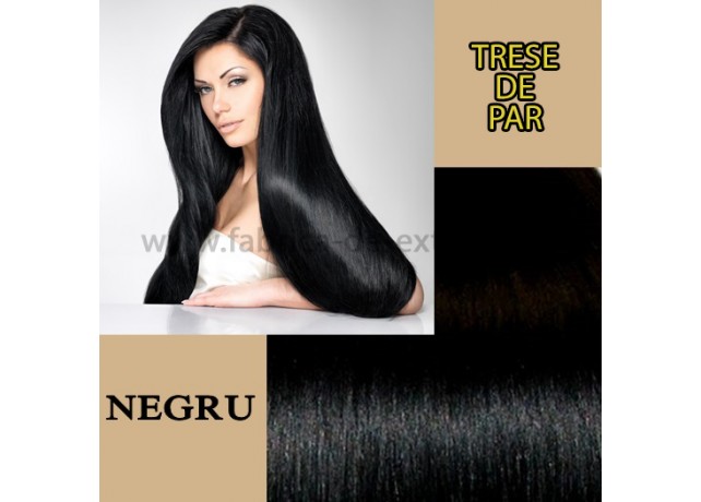 Trese de Par Negru Intens