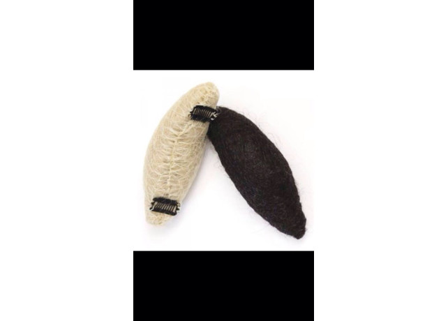 Burete Profesional din Par Natural Tip Semiluna