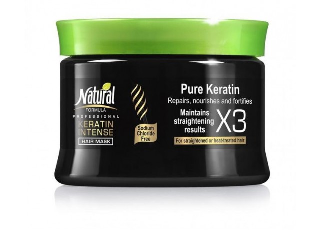 Masca De Par Formula Profesionala Natural Keratin Intense 350ml Masca De Par Formula Profesionala Natural Keratin Intense 350ml