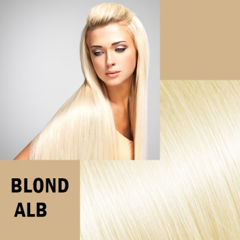 Clip-On Deluxe Blond Alb Clip-On Deluxe Blond Alb
