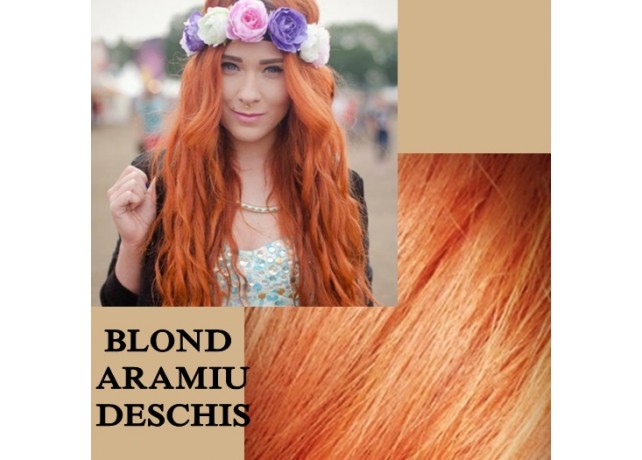 Clip-on Deluxe Blond Aramiu Deschis