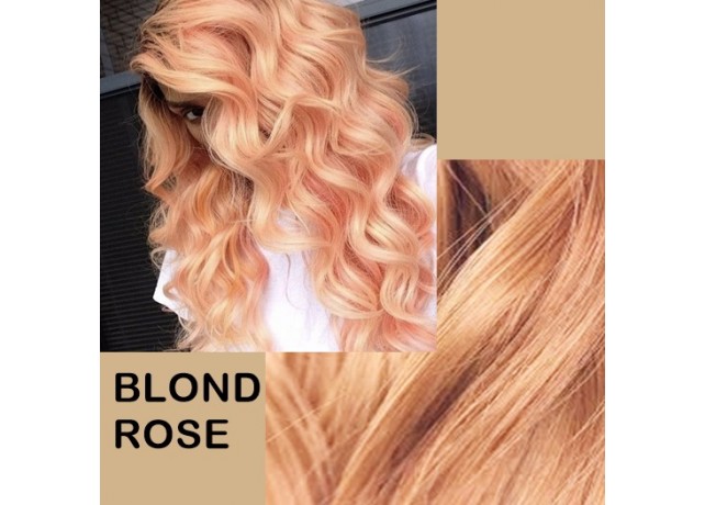 Clip-on Deluxe Blond Rose