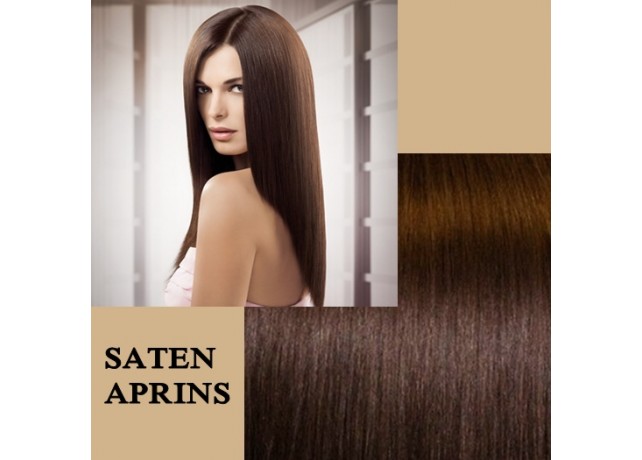 Clip-on Deluxe Saten Aprins