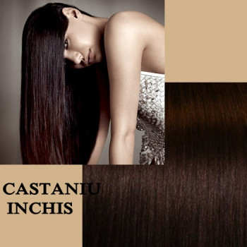 Clip-On Deluxe Castaniu Inchis Clip-On Deluxe Castaniu Inchis