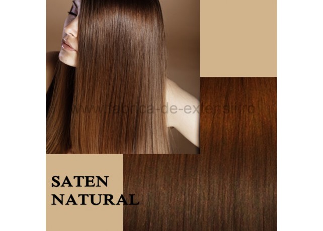 Extensii La Metru DeLuxe Saten Natural