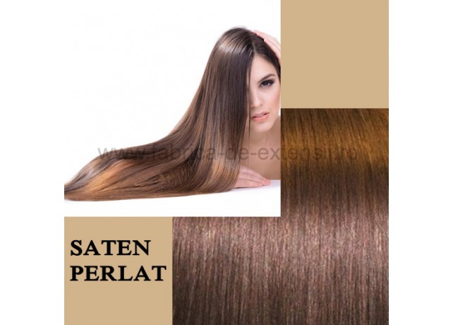 Extensii La Metru DeLuxe Saten Perlat