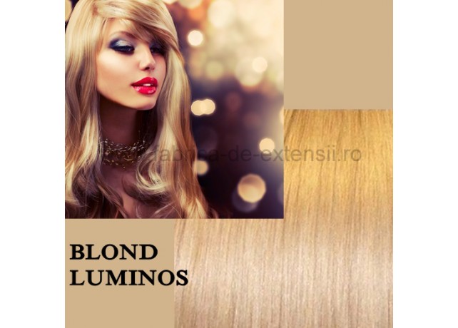 Extensii Nanoring Deluxe Blond Luminos Extensii Nanoring Deluxe Blond Luminos