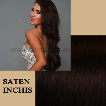 Mese de Volum cu Cordeluta Deluxe Saten Inchis