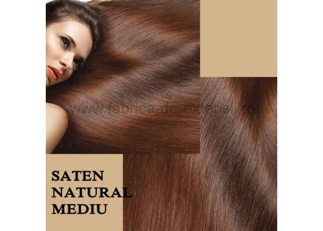 Mese de Volum cu Cordeluta Deluxe Saten Natural Mediu Mese de Volum cu Cordeluta Deluxe Saten Natural Mediu