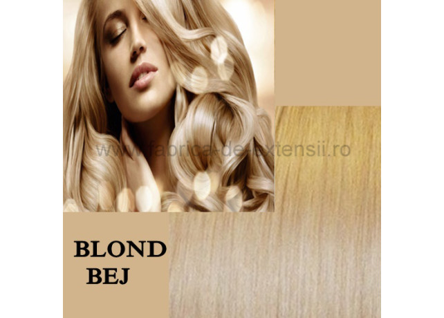 Set Easy Clip-On Deluxe Blond Bej