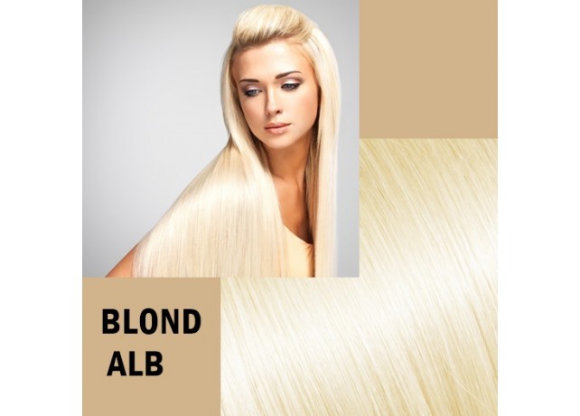 Microring Diamond Blond Alb