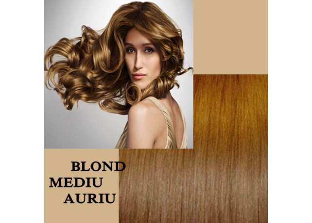 Trese De Par Diamond Blond Mediu Auriu
