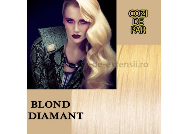 Cozi De Par Sintetice Blond Diamant Cozi De Par Sintetice Blond Diamant