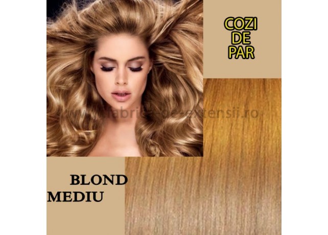 Cozi de Par cu Dubla Intrebuintare Blond Mediu Cozi de Par cu Dubla Intrebuintare Blond Mediu