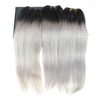 Clip-on deluxe  OMBRE Negru Natural / Grey