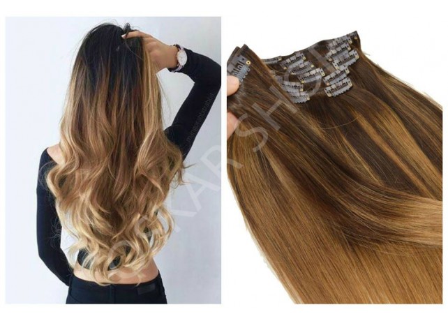 Clip-On Black Collection Balayage #3 #24 Clip-On Black Collection Balayage #3 #24