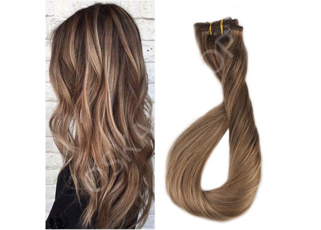 Clip-On Black Collection Balayage #7 #18