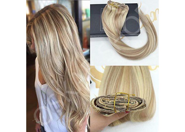 Clip-On Black Collection Balayage #7 #24 Clip-On Black Collection Balayage #7 #24