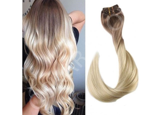 Clip-On Black Collection Ombre #8 #22 Clip-On Black Collection Ombre #8 #22