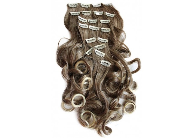 Clip On Ondulat Sintetic Ombre 6 24