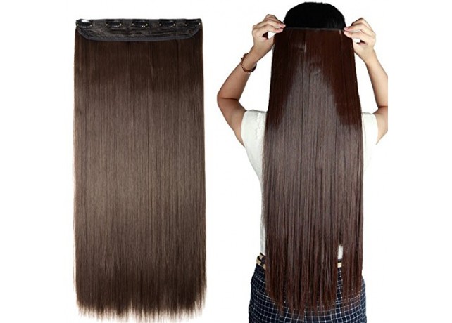 Trese Clip-On Drepte Sintetic 2#