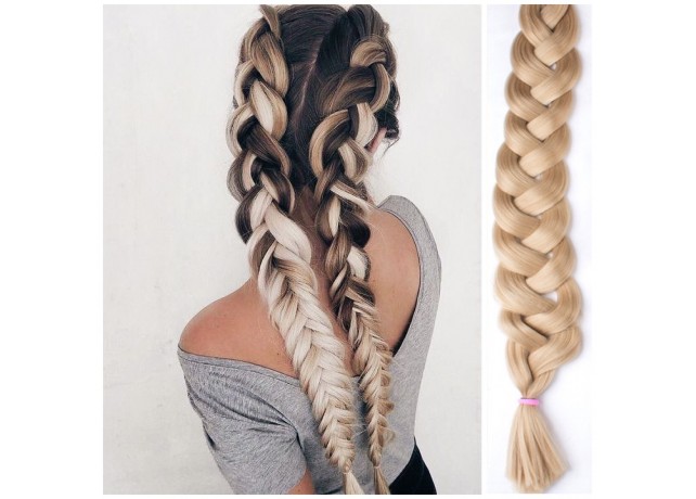 Extensii Pentru Impletituri Blond Bej Extensii Pentru Impletituri Blond Bej