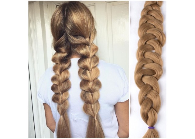 Extensii Pentru Impletituri Blond Inchis