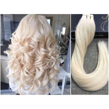 Extensii Tape IN White Platinum #60