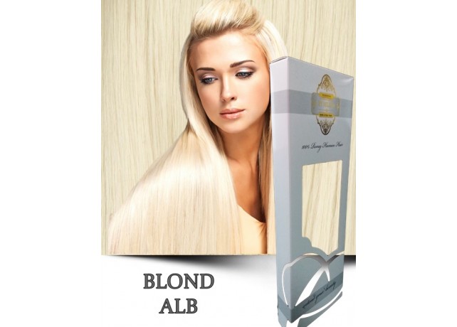 White Platinum Blond Alb