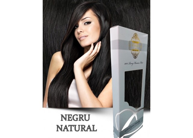 White Platinum Negru Natural